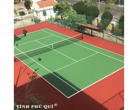 sơn sân tennis 7 lớp plex
