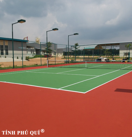 sơn sân tennis decoturf